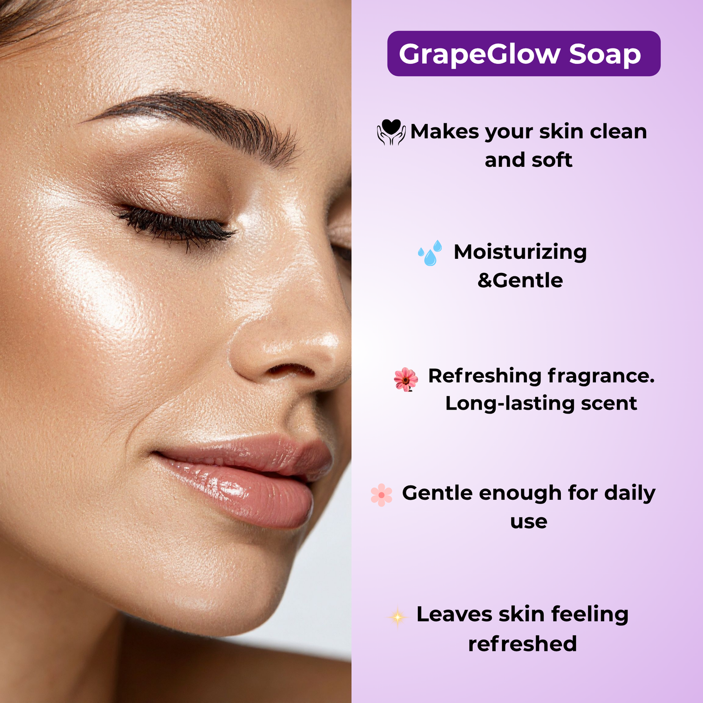 GrapeGlow Soap
