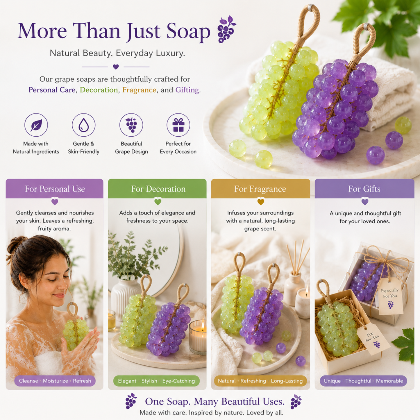 GrapeGlow Soap